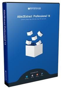 『 Win 』PDF转换器 Able2Extract Professional 14.0.8.0 + 绿色版 完美激活
