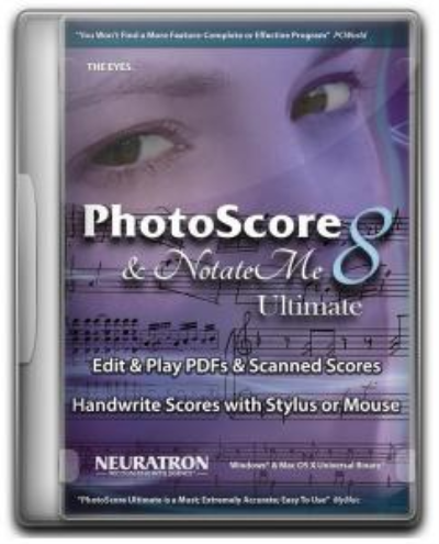 『 Win + Mac』乐谱扫描识别 Neuratron PhotoScore & NotateMe 8.8.7 中文旗舰版 完美激活