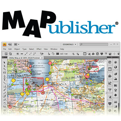 『 Win + Mac 』AI地图制作插件 Avenza MAPublisher for Adobe Illustrator 10.3（Mac：v10.2 ) 完美激活