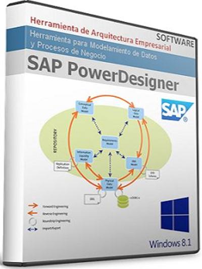 『 Win 』企业建模和设计解决方案 SAP PowerDesigner 16.6.6.4 SP06 x64 完美激活