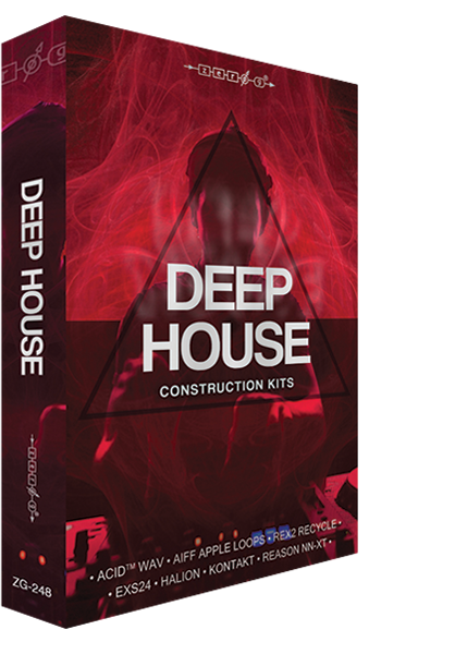 『 音色 』Zero-G Deep House Construction Kits